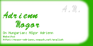 adrienn mogor business card