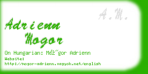 adrienn mogor business card
